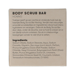 Shampoobars Body bar scrub honing 60 Gram