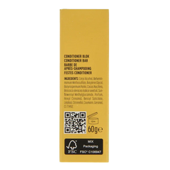 Marcel's Green Soap Conditioner bar vanilla & cherry blossom 60 Gram