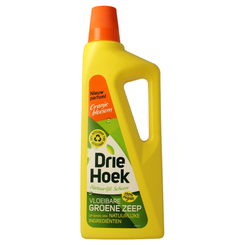 Driehoek Vloeibare groene zeep oranjebloesem 725 Milliliter