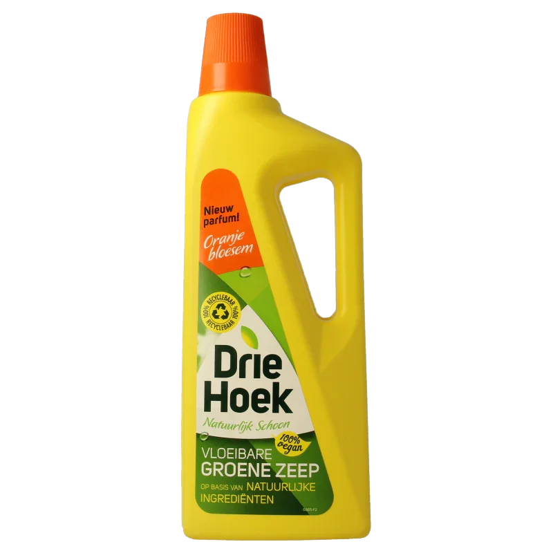 Driehoek Vloeibare groene zeep oranjebloesem 725 Milliliter