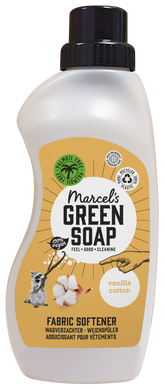 Marcel's Green Soap Wasverzachter vanille & katoen 750.00 Milliliter