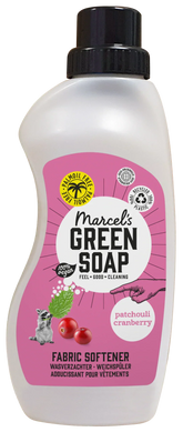 Marcel's Green Soap Wasverzachter patchouli & cranberry 750 Milliliter