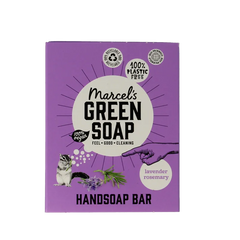Marcel's Green Soap Handzeep bar lavender & rosemary 90 Gram