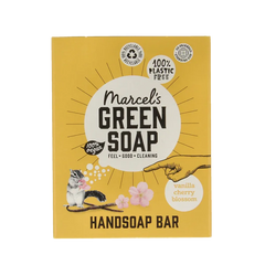 Marcel's Green Soap Handzeep bar vanille & kersenbloesem 90 Gram