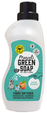 Marcel's Green Soap Wasverzachter perzik & jasmijn 750 Milliliter