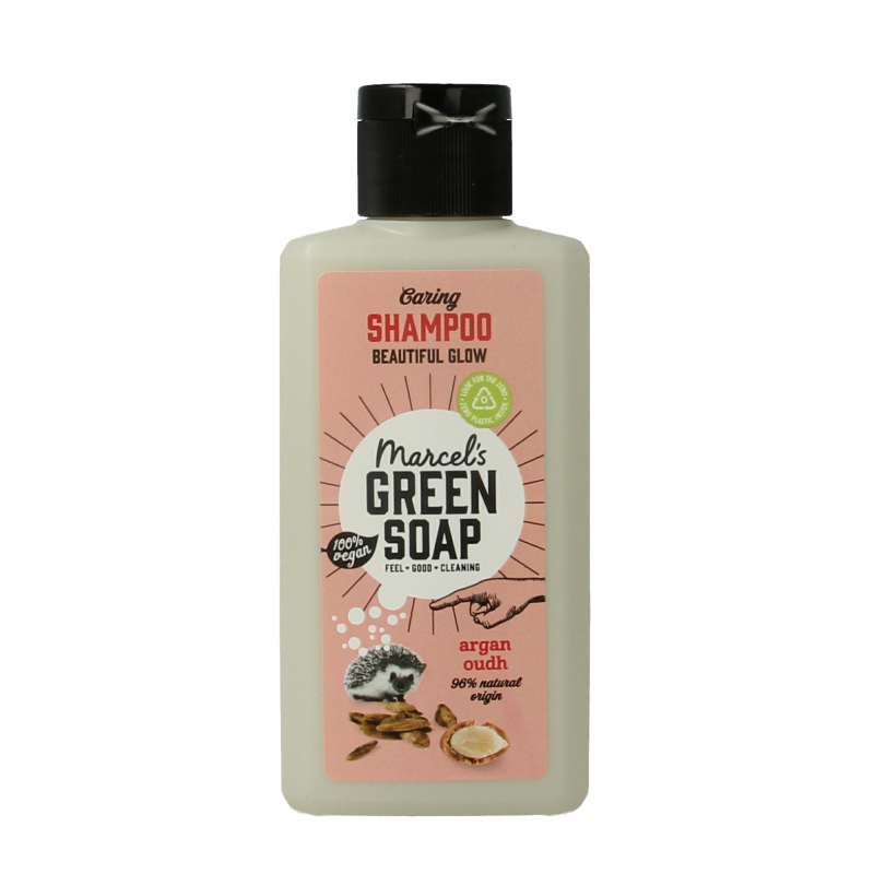 Marcel's Green Soap Shampoo mini argan & oudh 100 Milliliter