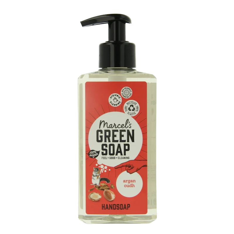 Marcel's Green Soap Handzeep argan & oudh 250 Milliliter