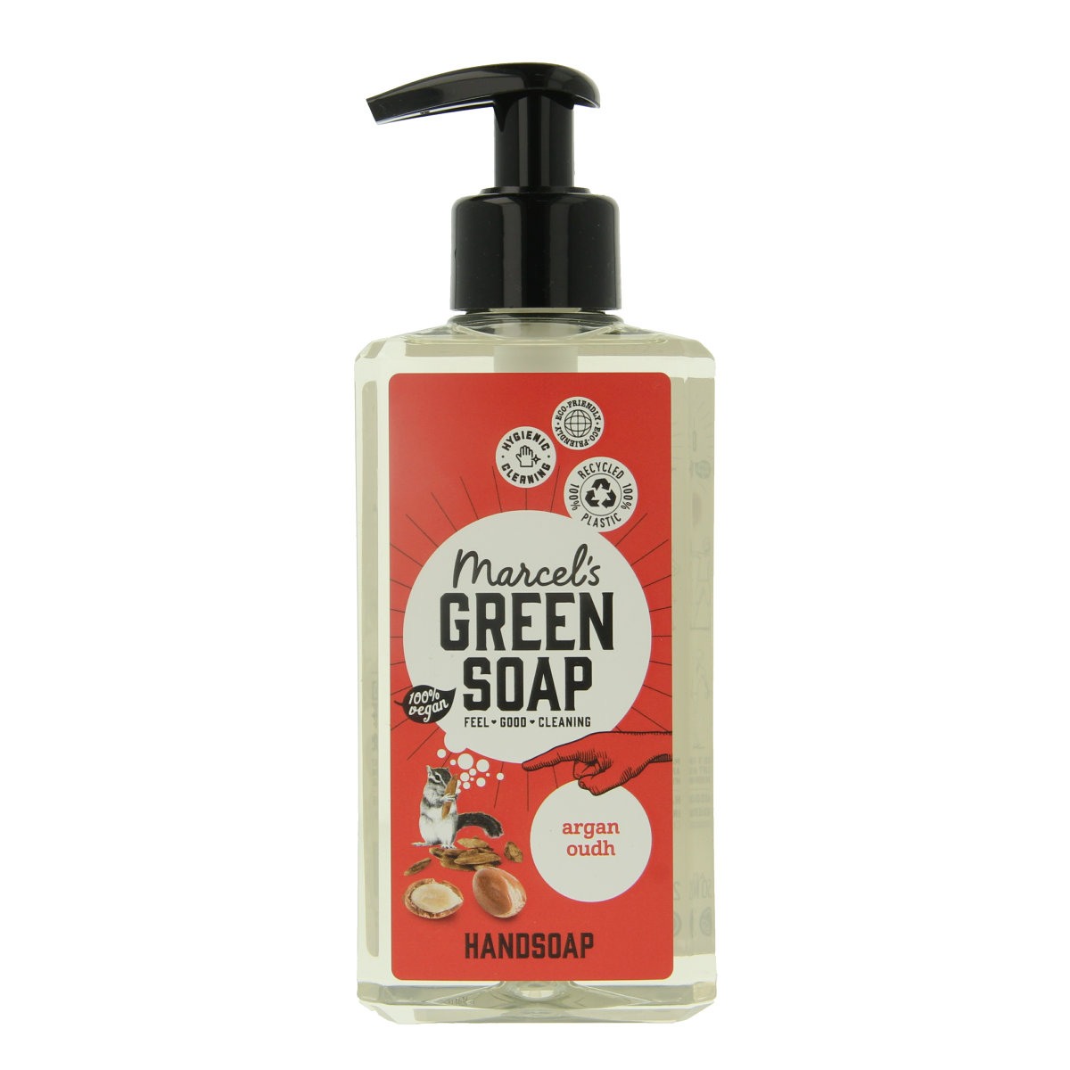 Marcel's Green Soap Handzeep argan & oudh 250.00 Milliliter