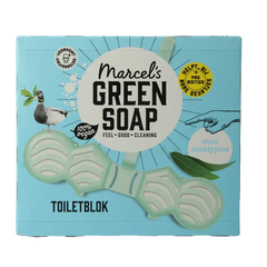 Marcel's Green Soap Toiletblok munt & eucalyptus 35 Gram