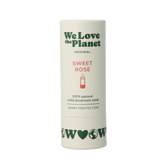 We Love The Planet Deodorant stick sweet rose 40.00 Gram