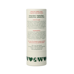 We Love The Planet Deodorant stick sweet rose 40.00 Gram
