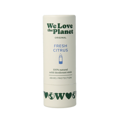 We Love The Planet Deodorant stick fresh citrus 40.00 Gram