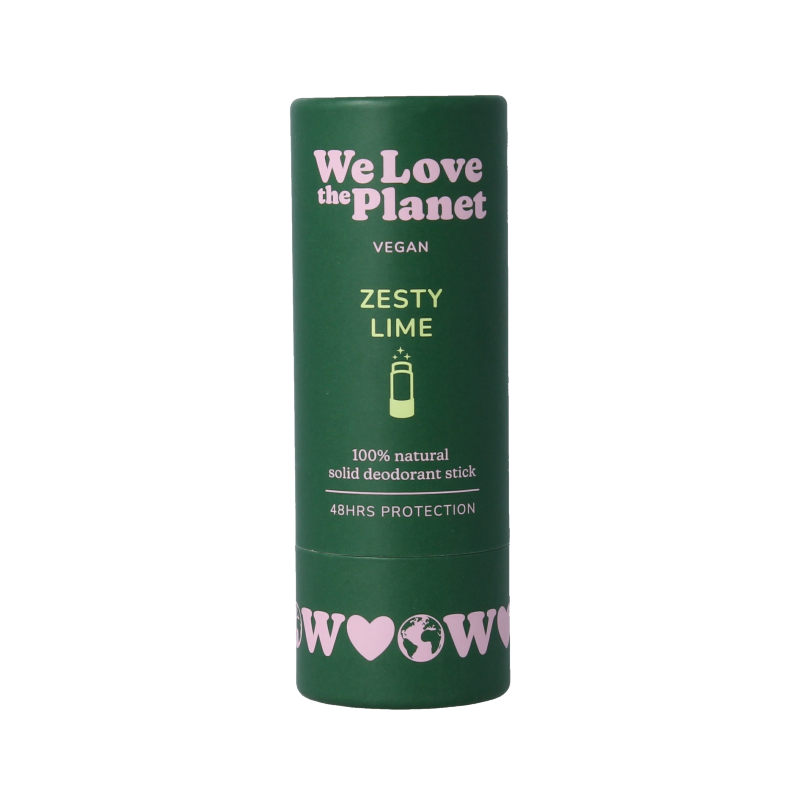 We Love The Planet Deodorant stick zesty lime 40.00 Gram