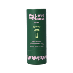 We Love The Planet Deodorant stick zesty lime 40.00 Gram