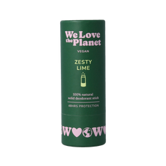 We Love Deodorant stick zesty lime 40.00 Gram