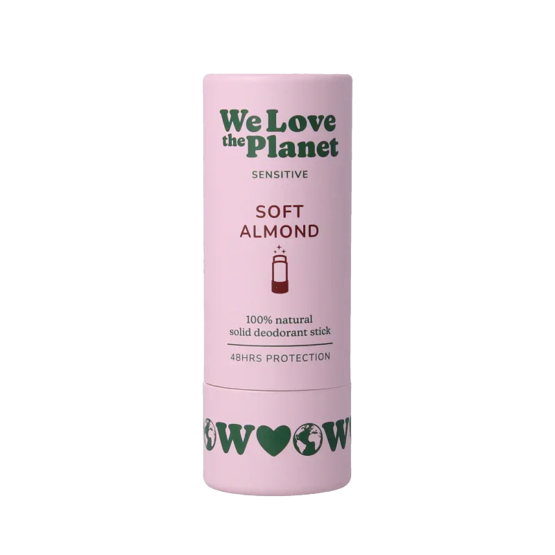 We Love The Planet Deodorant stick soft almond vegan 40.00 Gram