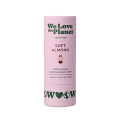We Love Deodorant stick soft almond vegan 40.00 Gram