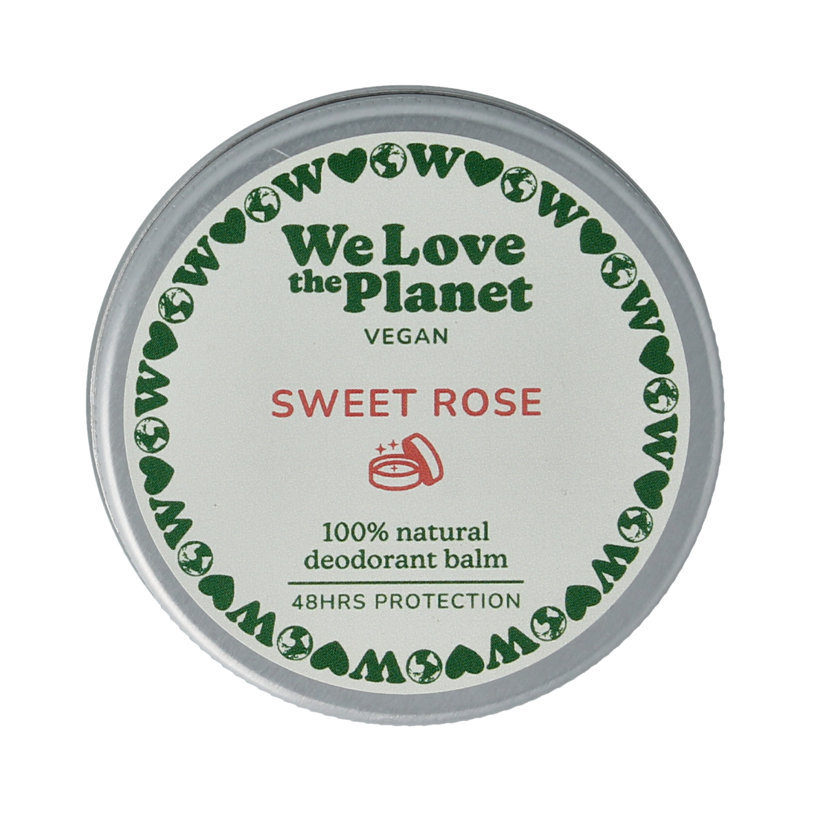 We Love The Planet Deodorant balm sweet rose vegan 35.00 Gram