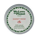 We Love Deodorant balm sweet rose vegan 35 Gram