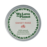 We Love Deodorant balm sweet rose vegan 35 Gram
