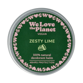 We Love Deodorant balm zesty lime vegan 35 Gram