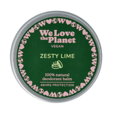 We Love Deodorant balm zesty lime vegan 35 Gram
