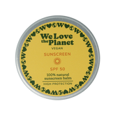We Love The Planet Sunscreen balm vegan SPF50 35.00 Gram