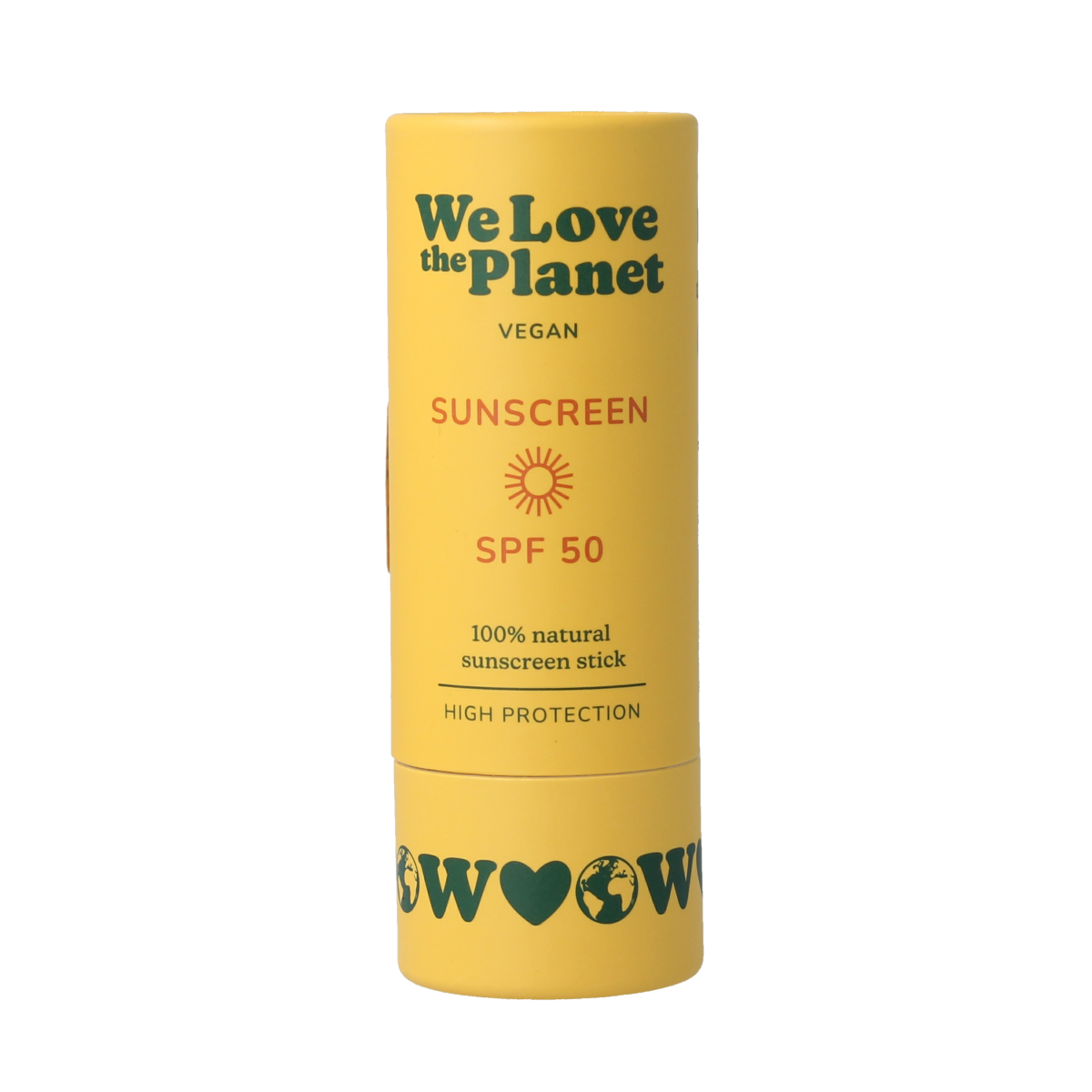 We Love The Planet Sunscreen stick vegan SPF50 40.00 Gram