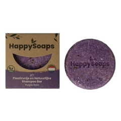 Happysoaps Shampoobar purple rain 70 Gram