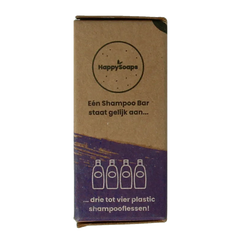 Happysoaps Shampoobar purple rain 70 Gram