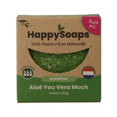 Happysoaps Shampoobar aloe you vera much 70 Gram