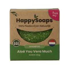 Happysoaps Shampoobar aloe you vera much 70 Gram