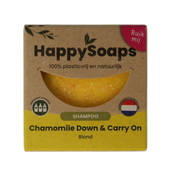 Happysoaps Shampoobar chamomile down & carry on 70 Gram