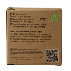 Happysoaps Shampoobar la vie en rose 70 Gram