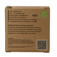 Happysoaps Shampoobar la vie en rose 70 Gram