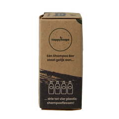 Happysoaps Shampoo bar charming charcoal & sweet sandal 70 Gram