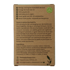 Happysoaps Body bar bergamot en wierook 100 Gram