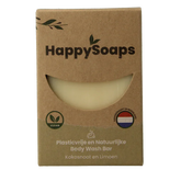 Happysoaps Body bar kokosnoot & limoen 100 Gram
