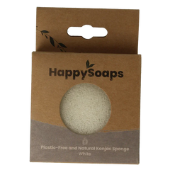 Happysoaps Konjac spons alle huidtypen 1 Stuks