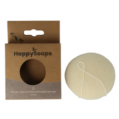 Happysoaps Konjac spons alle huidtypen 1 Stuks