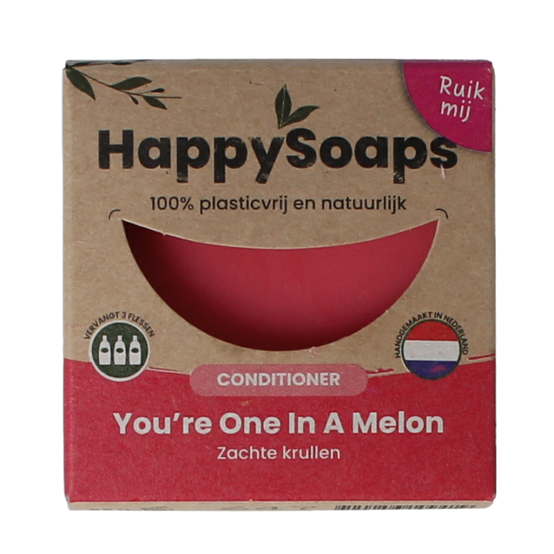 Happysoaps Conditioner bar melon power 65 Gram