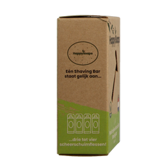 Happysoaps Shaving bar kokos 80 Gram
