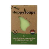 Happysoaps Gezichtsreiniger bar aloe vera 70 Gram