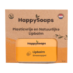 Happysoaps Lipbalm sinaasappel 10 Gram