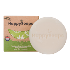 Happysoaps Bodylotion bar aloe you vera much 70 Gram