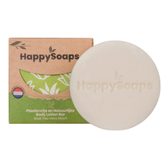 Happysoaps Bodylotion bar aloe you vera much 70 Gram