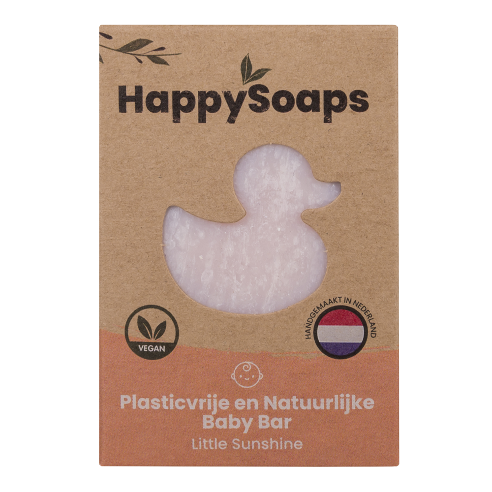 Happysoaps Shampoo baby & body wash little sunshine 80 Gram