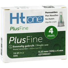 HT One Ht One Plusfine pennaalden 4mm 32G (15) 15.00 Stuks