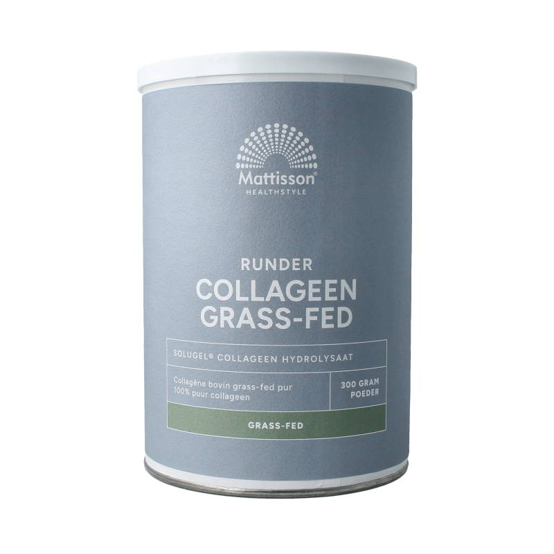 Mattisson Solugel runder collageen grass-fed/gras gevoerd 300.00 Gram