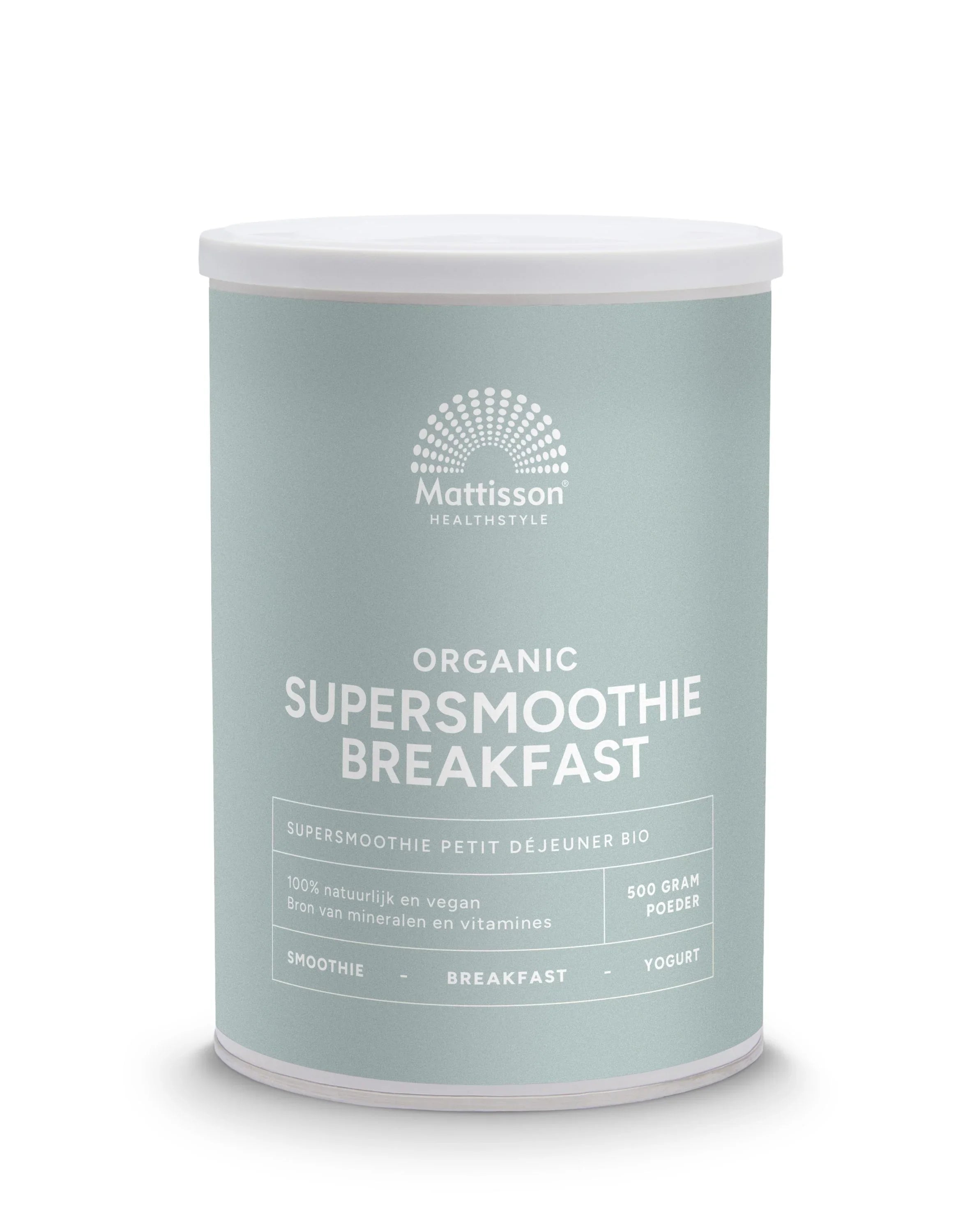 Mattisson Organic supersmoothie breakfast bio 500 Gram